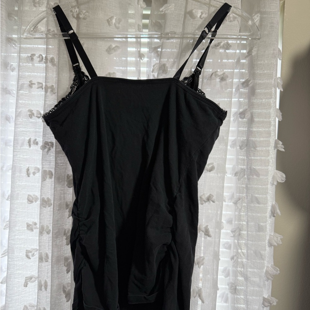 Jessica Simpson Black Chemise with Adjustable Straps - Picture 2 of 3